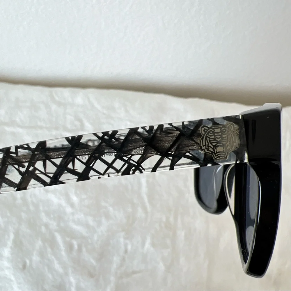 Kenzo Black Frame Glasses KZ3211 03 - Picture 5 of 9